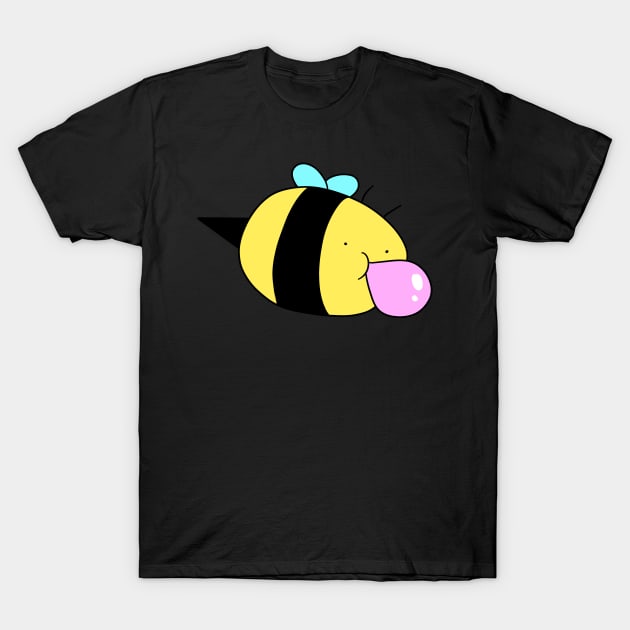 Bubblegum Bumblebee T-Shirt by saradaboru